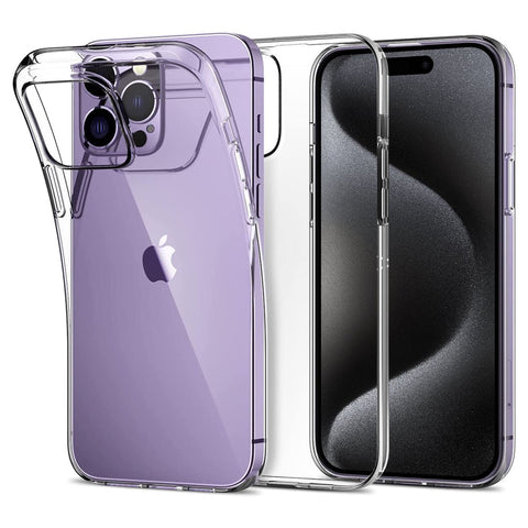 Clear Gel Case for iPhone 15 Pro