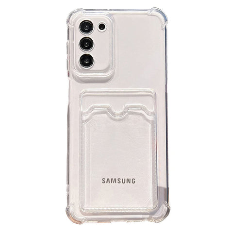 Silicone Card Wallet Case for Samsung Galaxy S20 FE