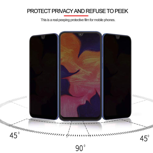 Privacy Glass Screen Protector for Samsung Galaxy A10