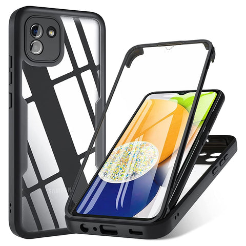 Hybrid 360 Protection case for Samsung Galaxy A03