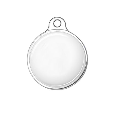 Clear Case for Apple AirTag with Keychain