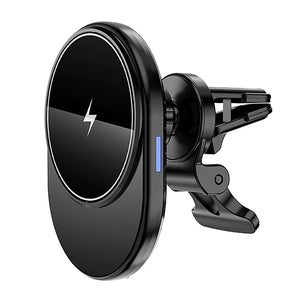 Fast Wireless Magnetic Car Charger / Holder 15W