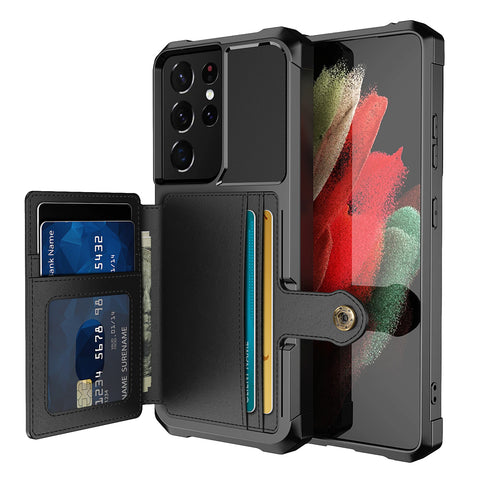 Flip Wallet Case for Samsung Galaxy S21 Ultra