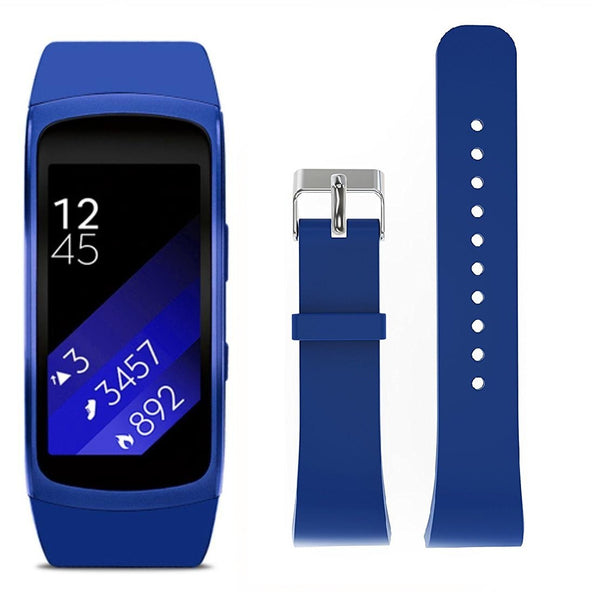 Rubber Strap for Samsung Gear Fit 2