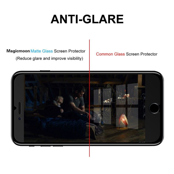 Anti-Glare Matte Glass Screen Protector for iPhone 7/8 Plus