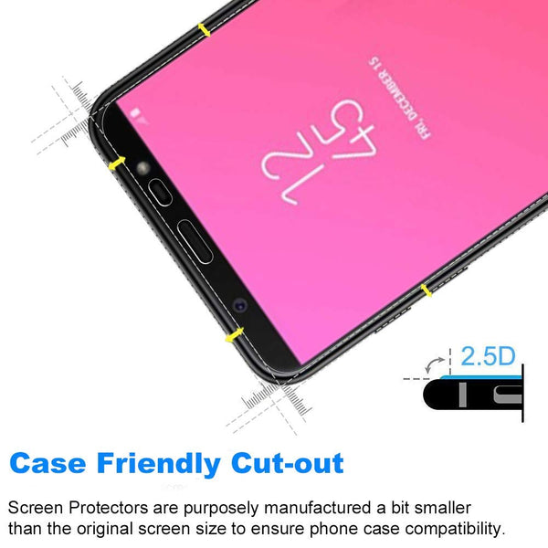 Glass Screen Protector for Samsung Galaxy J8
