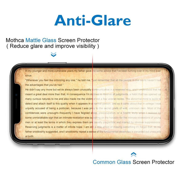 Matte Anti-Glare Glass Screen Protector for iPhone 12 Pro Max