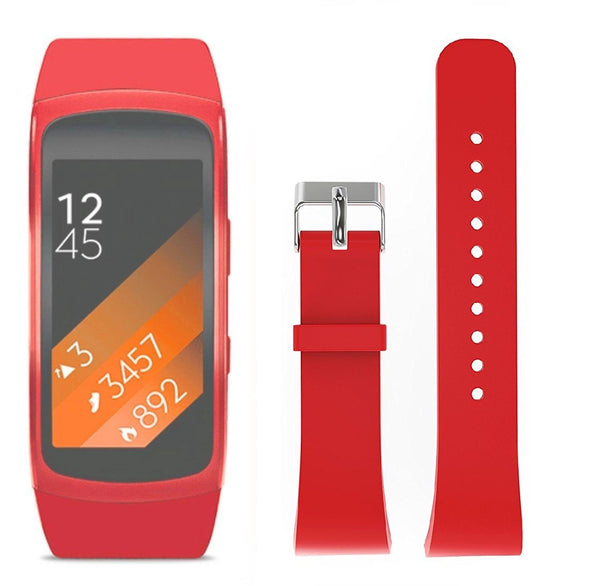 Rubber Strap for Samsung Gear Fit 2