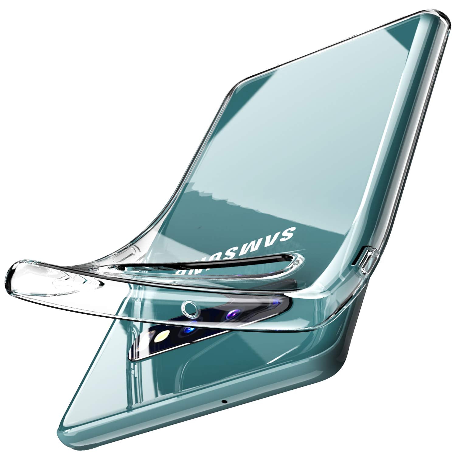 Clear gel case for Samsung Galaxy S10